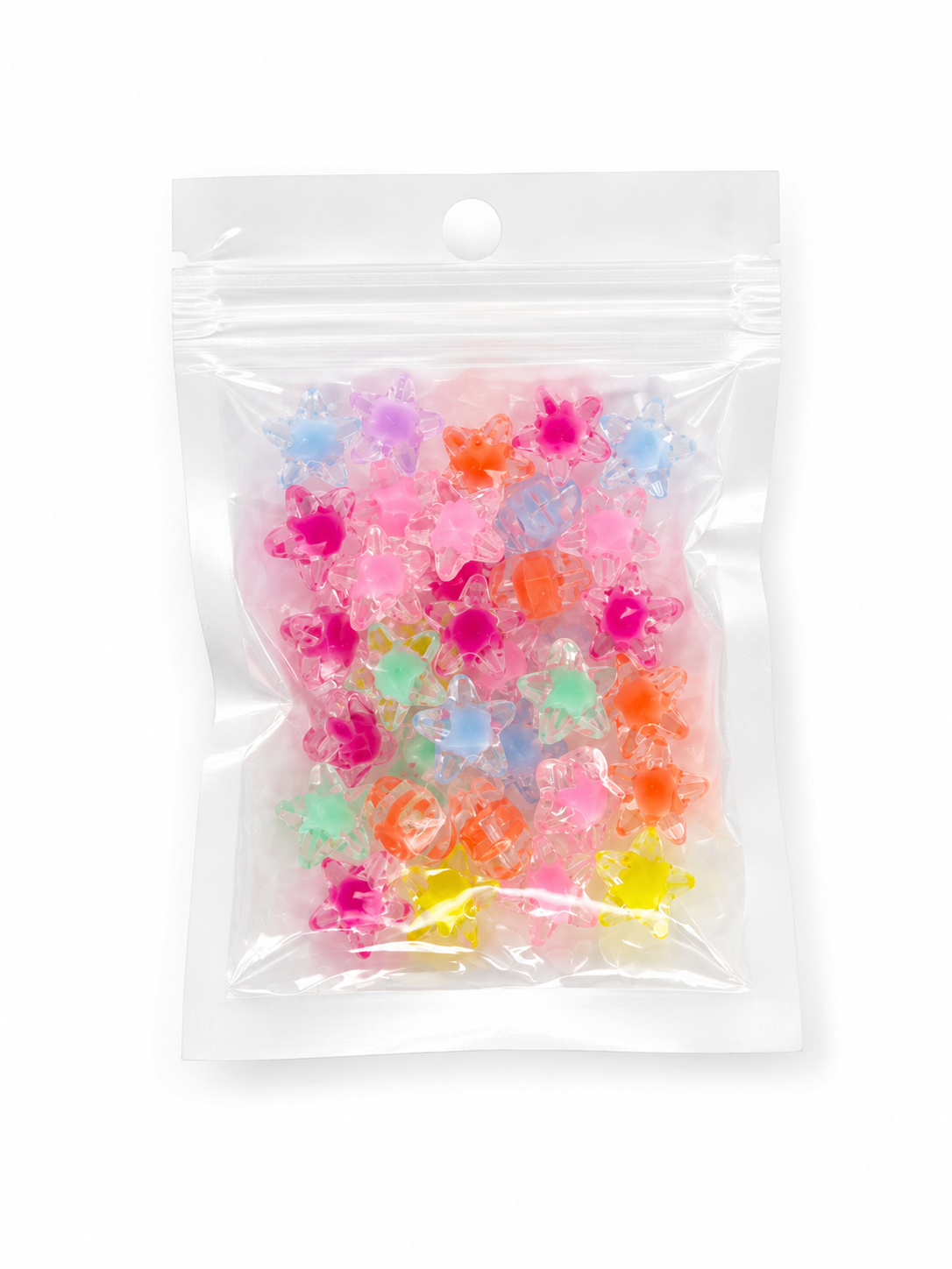 Estrellas Transparentes Multicolor