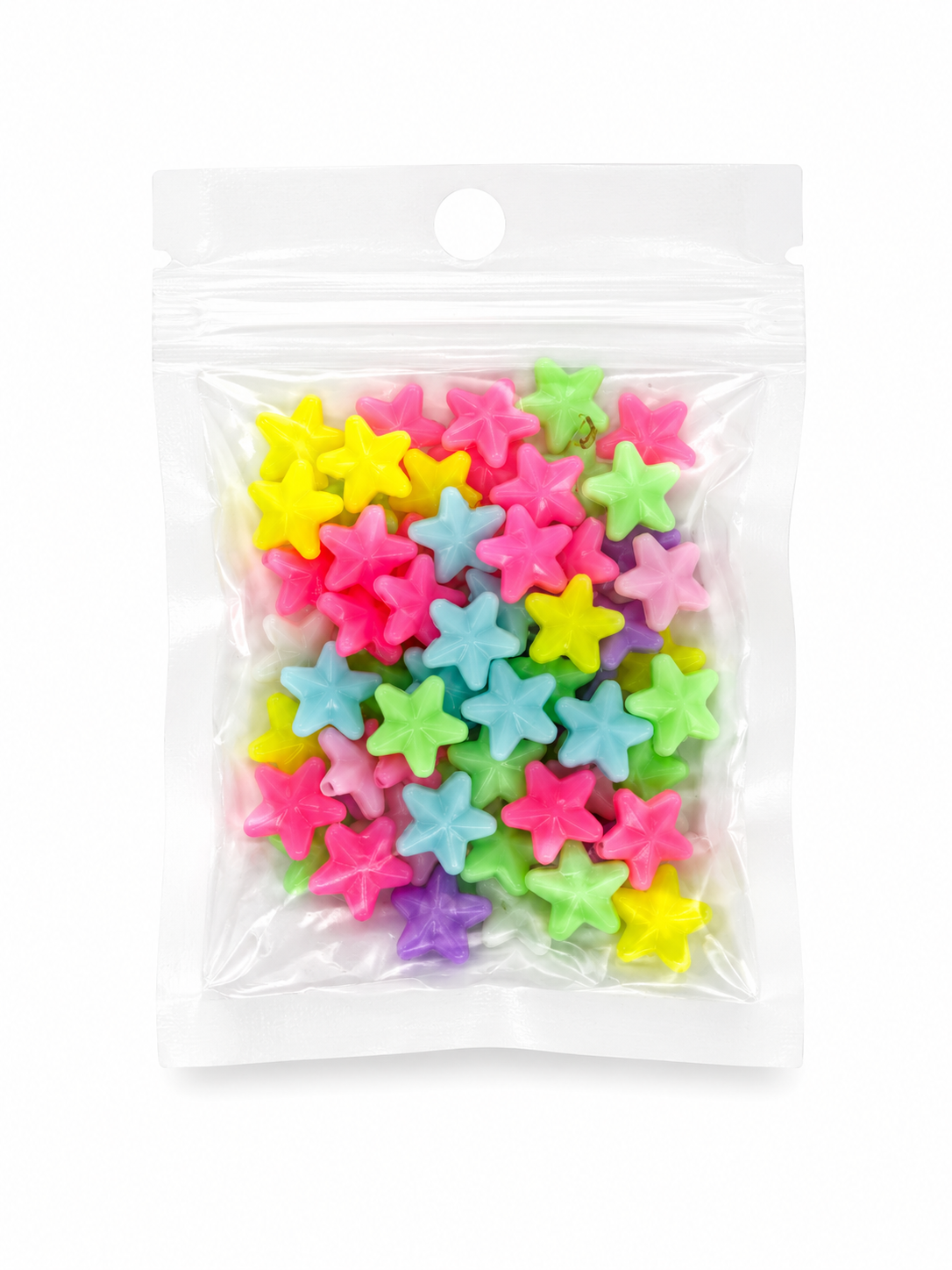 Estrellas Neón Multicolor