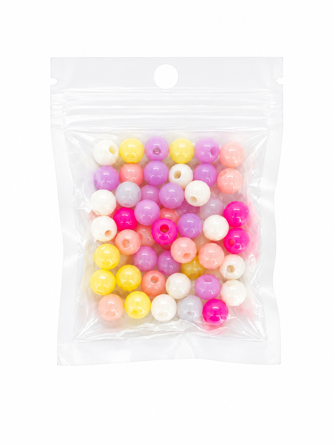 Bolitas Redondas Pastel Suave