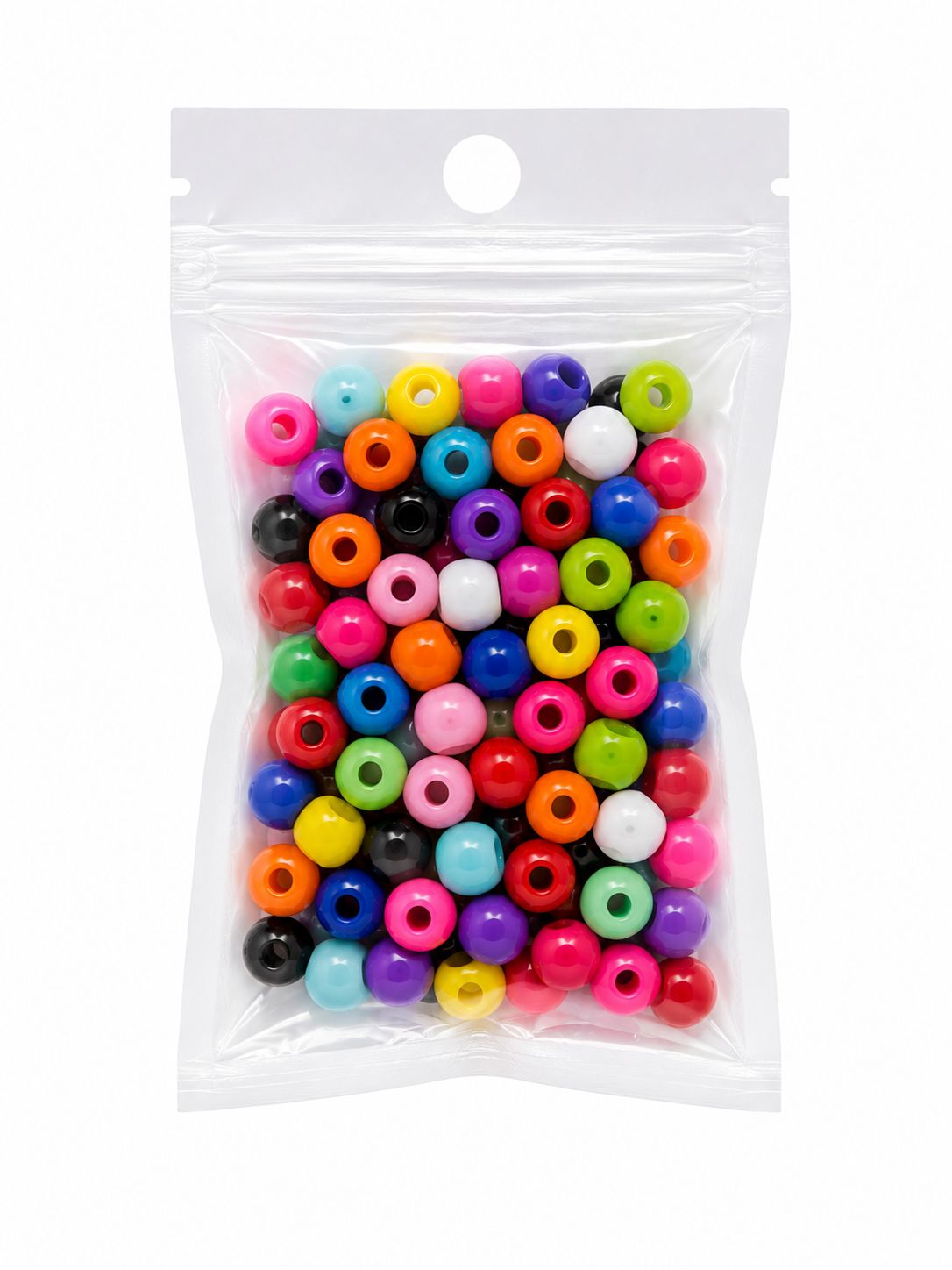 Cuentas Grandes Multicolor Completo