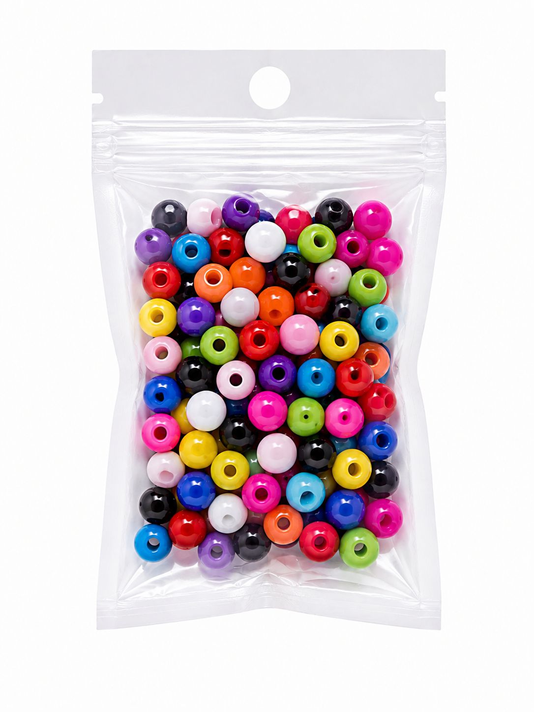 Cuentas Grandes Multicolor Vibrante