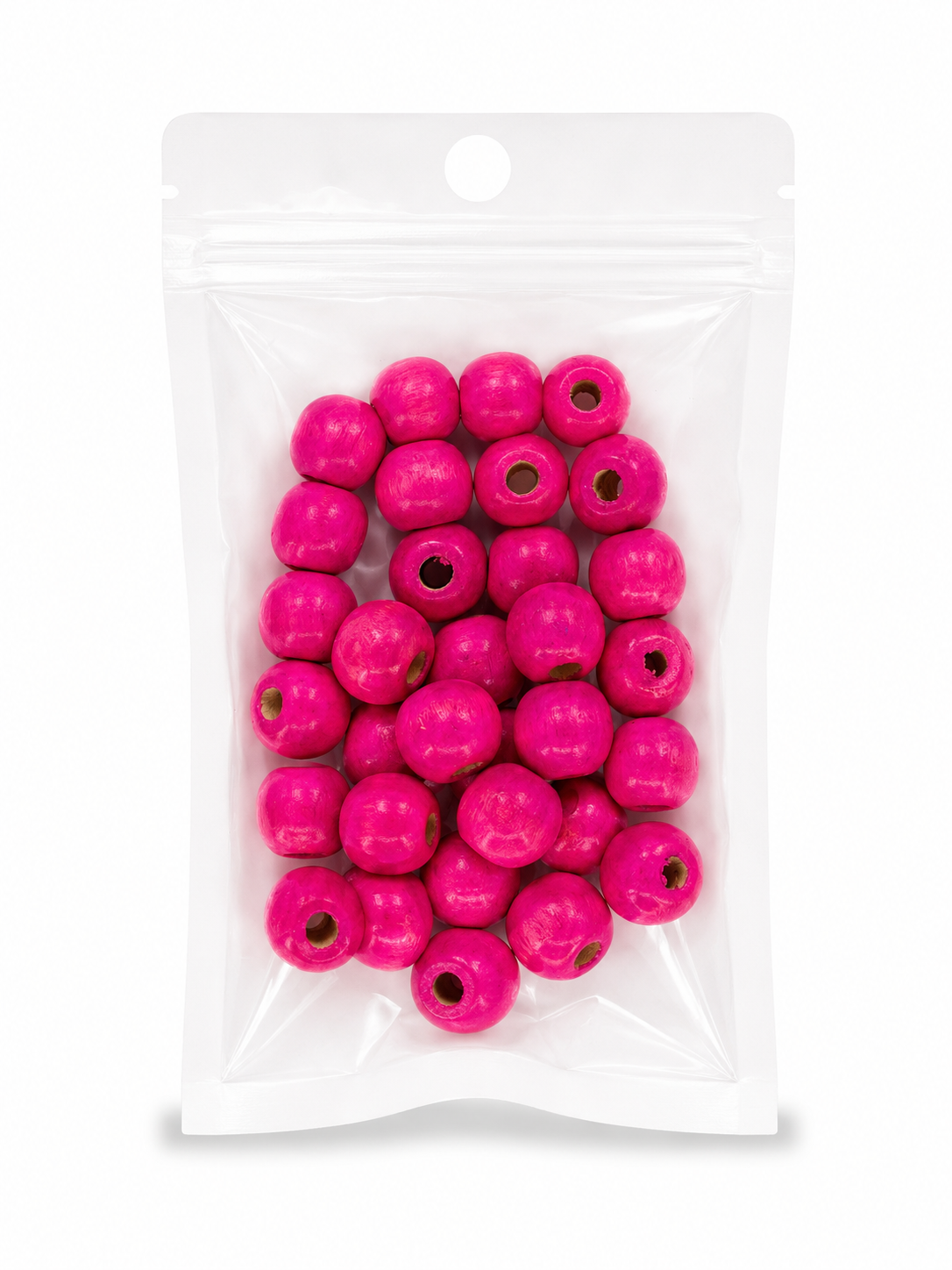 Madera 14mm Rosa Fucsia